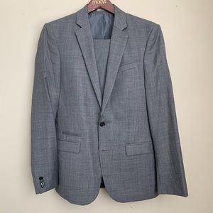 Express Photographer Fitted Suit 2 Piece Jacket 38